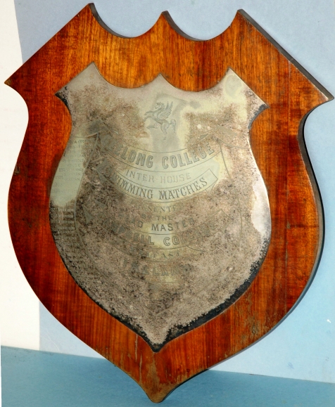 Inter-House Swimming Shield presented by Campbell College, 1914.